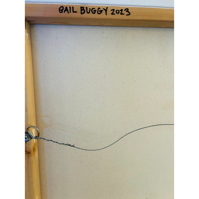 Mixed Media Original Art “You Are My Sunshine” Signed Painting For Sale - Image 11 of 11