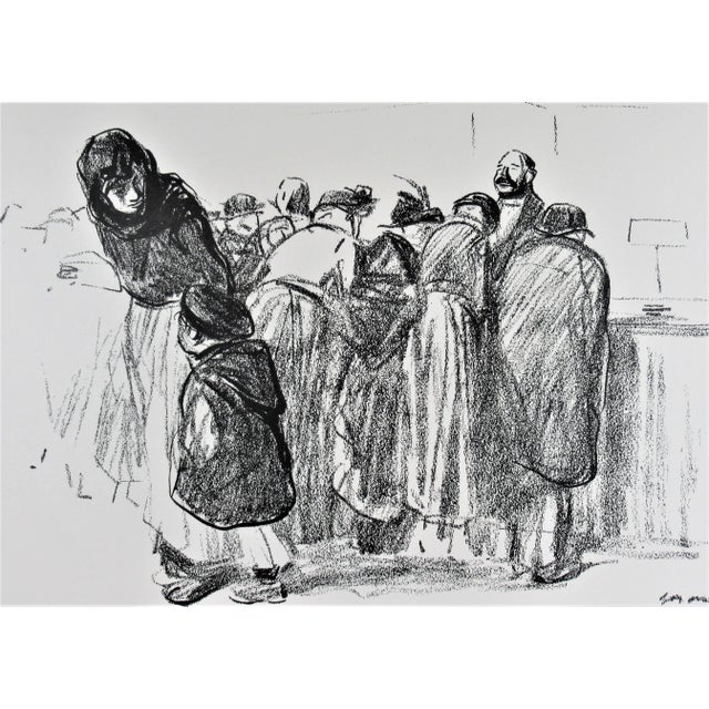 Artist: Jean-Louis Forain (French, 1852-1931) Title: l' Emprunt Pour la Victoire Year: 1918 Medium: Lithograph Edition:...