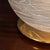 Vintage Italian Hand-Blown Frosted Murano Glass Globe Table Lamp, 1980 For Sale - Image 10 of 14