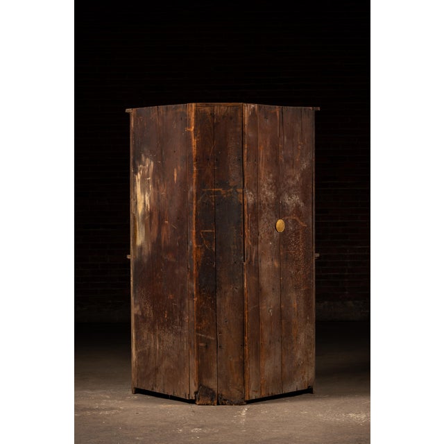 19th Century 19th Century American Primitive Corner Cabinet For Sale - Image 5 of 12