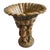 Classical 20.5" Grandmillennial Cherub Urn in Aged Gold Finish For Sale