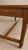 Brown Antique Late 19th Century Wooden Table with Turned Legs For Sale - Image 8 of 9