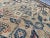 Antique Caucasian Kazak Rug Beige and Navy Hand-Knotted Low Pile Distressed Tribal Accent Carpet For Sale - Image 9 of 11