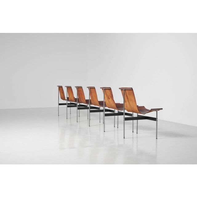 1950s Vintage Italian Chairs, 1952, Set of 6 For Sale - Image 5 of 14