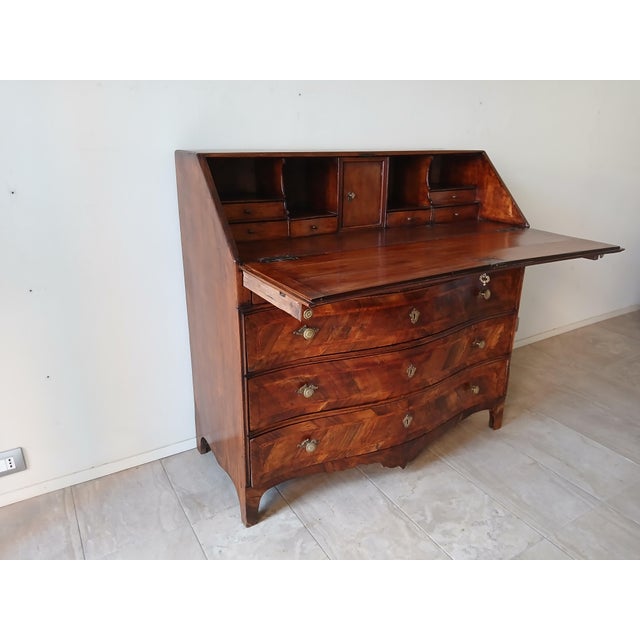 18th Century 18th Century Louis XVI Drop Leaf Chest of Drawers For Sale - Image 5 of 15