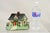 Antique Victorian Cast Iron Figural Traditional Cottage House Painted Door Stop. Circa Early 20th Century. Measurements:...