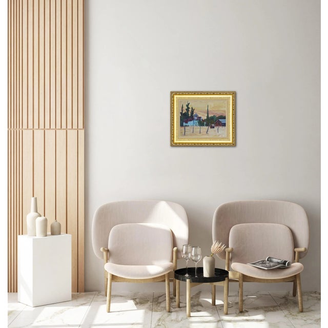 "Black Diamond Ranch, the Old Farm" Landscape Painting For Sale In Reno/Lake Tahoe - Image 6 of 12