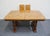 Singer Furniture Golden Oak Mediterranean 90" Double Pedestal Dining Table For Sale - Image 9 of 14