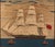 Folk Art Sailor's Woolwork of Royal Navy Ship With Red Ensign With Two Bermudan Ketches For Sale - Image 3 of 6
