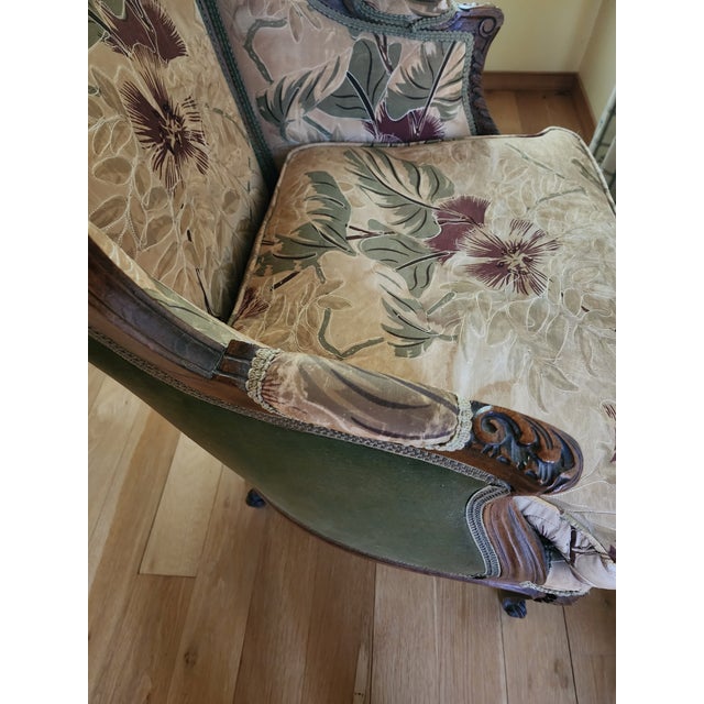 1940s Vintage Club Arm Chair For Sale - Image 5 of 8