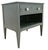 Black One Drawer Nightstand With Built in Outlets Attributed to Fairfield Chair Company For Sale - Image 16 of 16