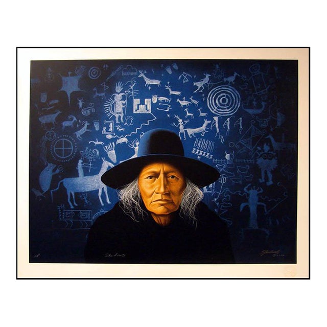 Frank Howell "Shadows" Numbered Commemorative Serigraph 2000 For Sale