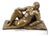 Sculpture of Nude Woman at the Beach, 20th Century, Bronze For Sale