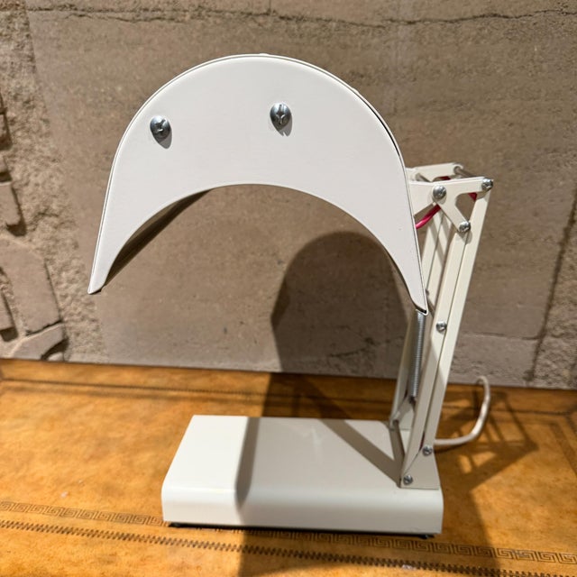 White 1960s White Northern Light Technologies SADelite Desk Lamp Light Therapy Canada For Sale - Image 8 of 11