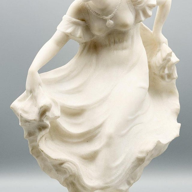 1920s Ernst Seger, Dancing Lady, 1920s, Marble For Sale - Image 5 of 12