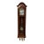 Vtg. Howard Miller Traditional Style Tall Case Grandfathers Clock For Sale