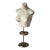 Midcentury White Mannequin Female Bust For Sale