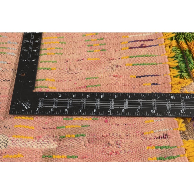 Textile Vintage Azilal Moroccan Rug, 03'02 X 05'07 For Sale - Image 7 of 10