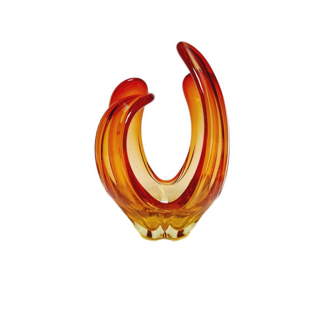 Decorative Glass Form by Murano, Italy, 1960s For Sale - Image 6 of 18