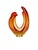 Decorative Glass Form by Murano, Italy, 1960s For Sale - Image 6 of 18