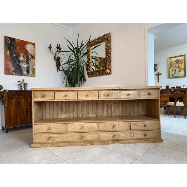 Rustic Chest of Drawers in Softwood For Sale - Image 9 of 18