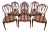 Hepplewhite Shield Back Mahogany Chairs Set of 6 For Sale