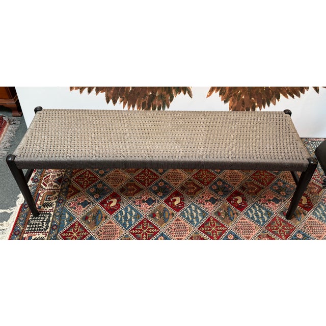 Design Plus Gallery presents the Piper Bedroom Bench from All Modern. This bedroom bench incorporates a solid wood frame...