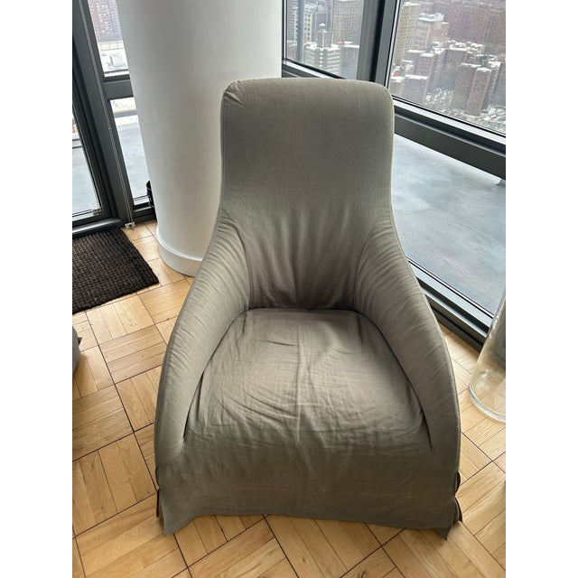 B&b Italia Maxalto Armchair For Sale - Image 9 of 9