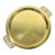 Mid-Century Hollywood Regency Chippendale English Traditional Style Brass Serving Tray For Sale