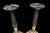 This superb pair of French antique marble and bronze ornate pedestals is a stunning example of French architecture from...