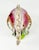 Transparent Vintage Alfredo Barbini Style Pink, Green, and Gold Aventurine Cockatoo Bird Figurine For Sale - Image 8 of 11