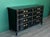 1970's High Gloss Black Lacquered French Provincial Dresser of Nine Drawers For Sale - Image 11 of 16