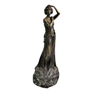 1990s Mid Century/Modern Deco Sculpture Bronze For Sale