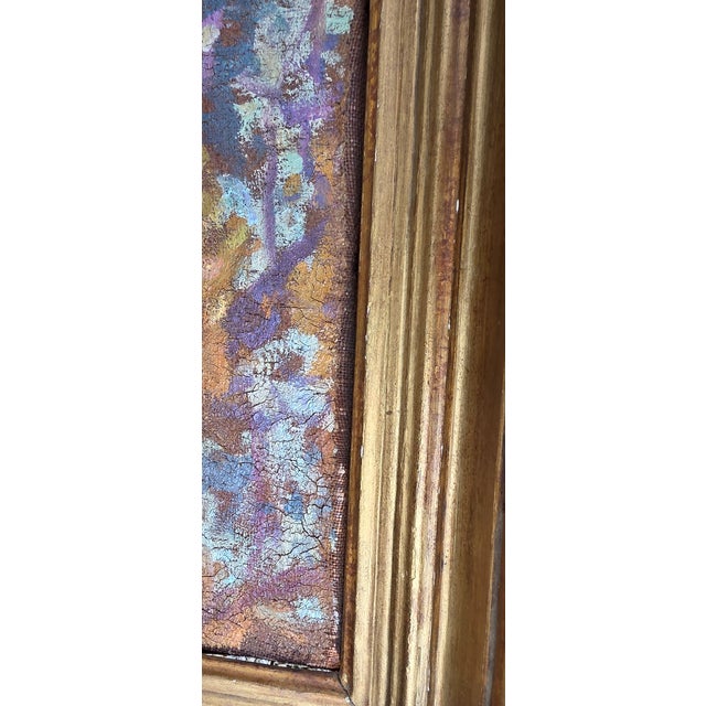 Charles Louis Auguste Weisser, Village Landscape, Late 19th Century, Oil on Canvas, Framed For Sale - Image 11 of 12