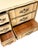 Vintage French Provincial Triple Dresser in Butter Yellow | 9 Drawers For Sale - Image 9 of 10