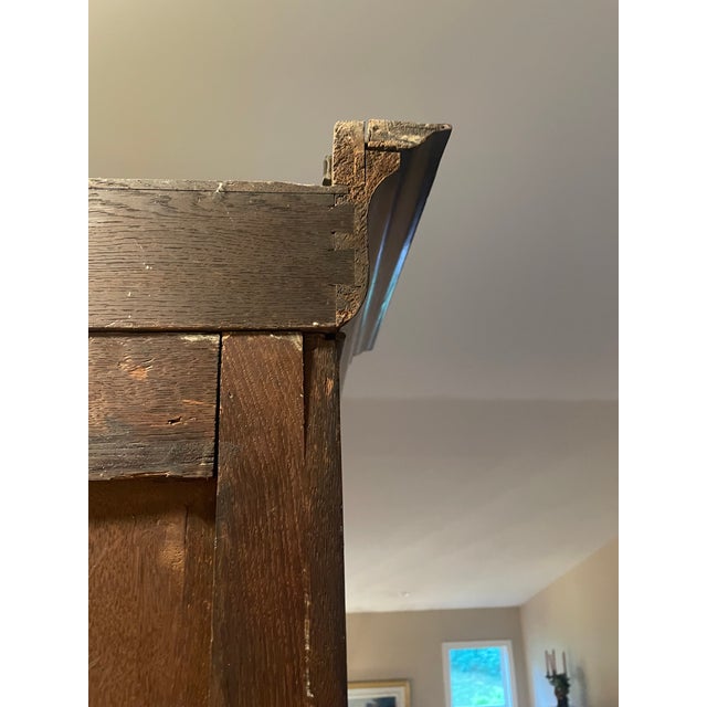 Wood American Empire Mahogany Armoire, C.1840-1850 For Sale - Image 7 of 9