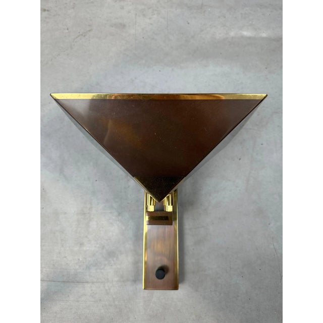 Vintage Wall Lamps in Bronze, Set of 2 For Sale - Image 4 of 11