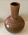Contemporary Vintage Signed Studio Pottery Vase With Layered Burnt Umber and Teal Green Glaze For Sale - Image 3 of 7