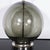 Mid-Century Modern Spherical smoked glass table lamp For Sale - Image 3 of 7