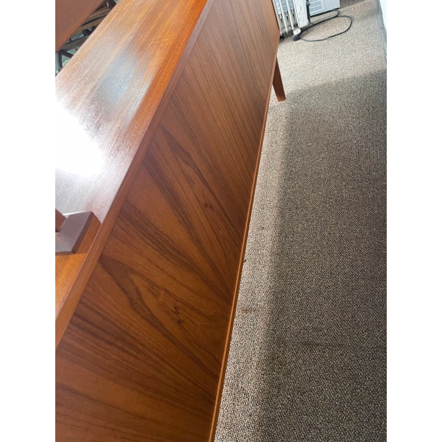 Mid 20th Century Mid Century Modern Credenza With Hutch For Sale - Image 10 of 12