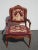 Vintage French Provincial Burgundy Needlepoint Tapestry Bergere Accent Chair Asis Gorgeous Chair in Fair Vintage...