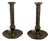 Brass Candlesticks, Set of 2 For Sale