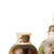 Glass and Crystal - Jar and pair of jugs - 19th Century. Europe; 19th/20th century in hand-painted molded glass; with...