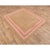2' X 4' Pink Border Rectangle Jute Handmade Rug For Sale - Image 9 of 9