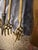 Metal Mid-Century Modern Maison Jansen Style Brass Duck-Head Fireplace Tools & Stand - 5 Pieces For Sale - Image 7 of 12