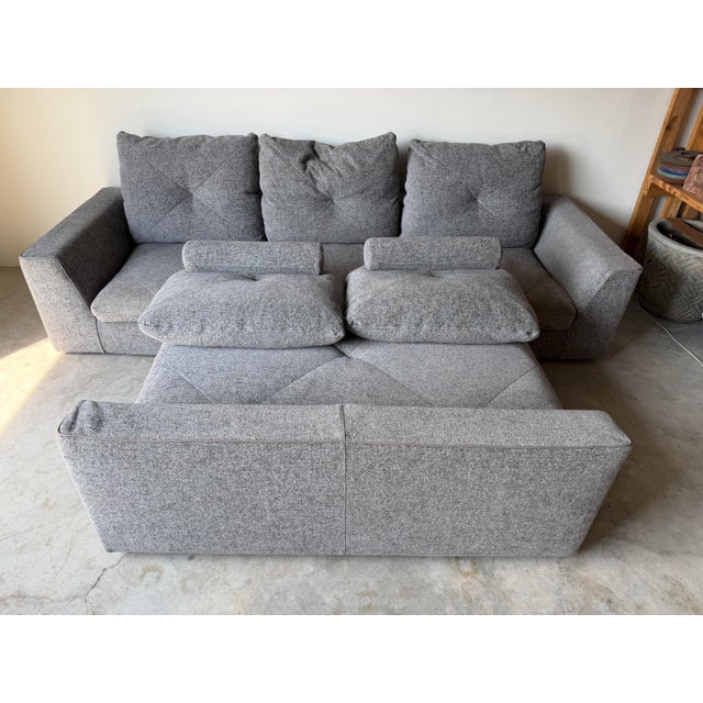 Roche Bobois Paris “Préface” Modern Modular Sectional Sofa – 3 Pieces For Sale - Image 10 of 17