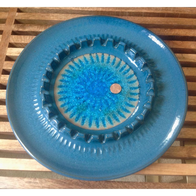 Vintage Robert Maxwell MidCentury Art Pottery & Glass Ashtray Chairish