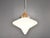 Dr Ing Schneider & Co Opaline Glass Pendant Light - Stepped handblown opaline glass - Takes E27 fitting bulbs - Brass top...