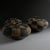 Wood Mr Vénérable Is Dressed Vases in Oak Wood by Yann Marot, Set of 3 For Sale - Image 7 of 14