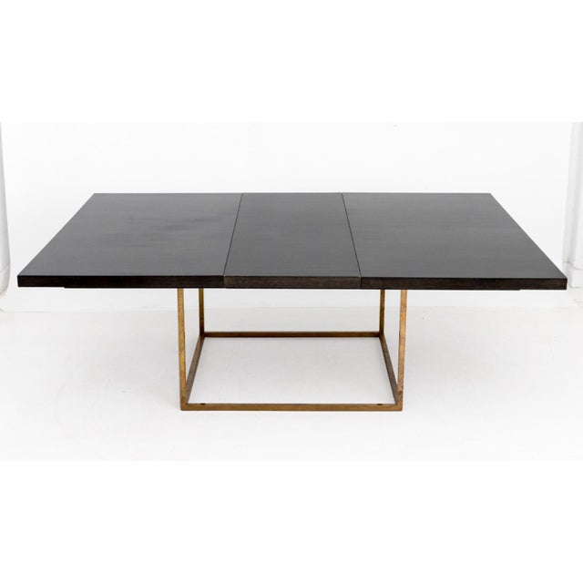Late 20th Century Mid-Century Modern Style Extending Dining Table For Sale - Image 5 of 7